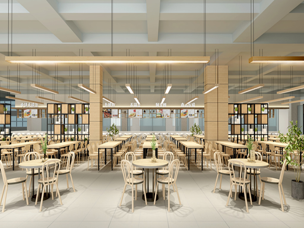 泉州輕工學(xué)院食堂改造裝修